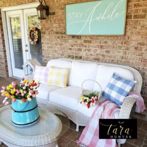 How to Makeover Your Balcony or Front Porch for Less Than $100