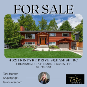 40211 KINTYRE Drive Squamish BC