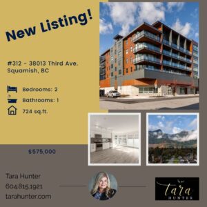 #312 - 38013 THIRD Avenue Squamish, BC