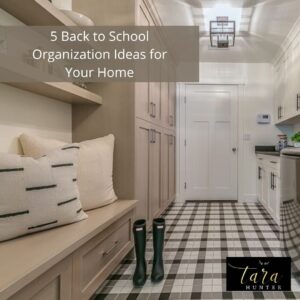 5 Back to School Organization Ideas for Your Home