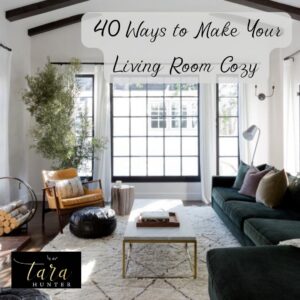 40 Ways to Make Your Living Room Cozy