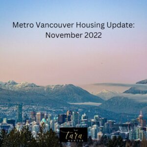 Metro Vancouver Housing Update: November 2022