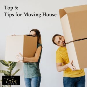 Top 5: Tips for Moving House