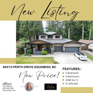40413 PERTH Drive Squamish, BC