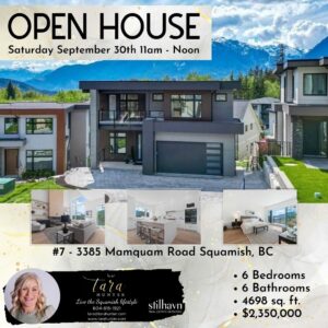 #7 - 3385 Mamquam Road Squamish, BC *Open House Saturday September 30th 11am - Noon