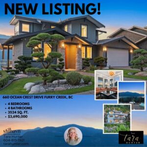 660 Ocean Crest Drive Furry Creek, BC