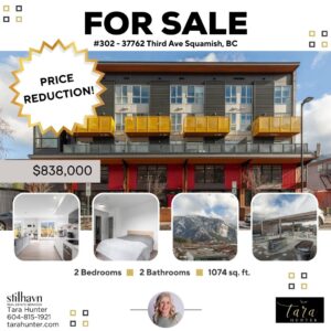 PRICE REDUCTION #302 - 37762 Third Ave Squamish, BC