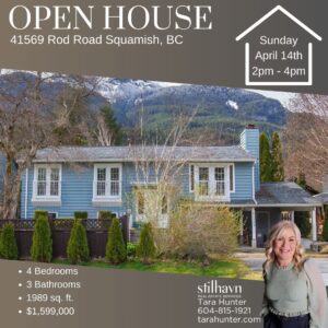 OPEN HOUSE 41569 Road Road Squamish, BC