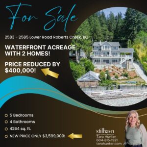 Roberts creek price reduced