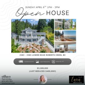 OH 2583 - 2585 Lower Road Roberts Creek, BC