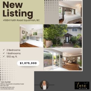 🏠NEW LISTING! 41884 Faith Road Squamish, BC